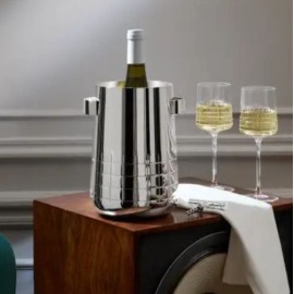 Balde Champagne Graphik Prata Christofle