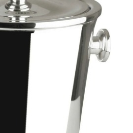 Balde de Gelo Térmico St. James Prata G