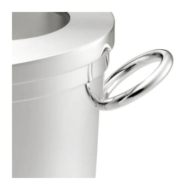 Balde Para Duas Garrafas com Alça Prata St. James