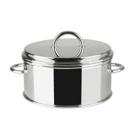 Balde Térmico para Sorvete com Alça Prata St. James