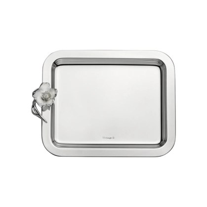 Produto Bandeja Belle Epoque 20x16 Prata Christofle