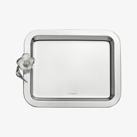 Bandeja Belle Epoque 26x20 Prata Christofle Produto Bandeja Belle Epoque 26x20 Prata Christofle