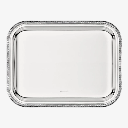 Bandeja Malmaison Prata 26x20cm Christofle Produto Bandeja Malmaison Prata 26x20cm Christofle
