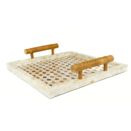 Bandeja Quadrada Lótus M