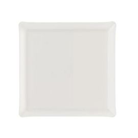Bandeja Platex Linho Branco 36x36cm Acrílico
