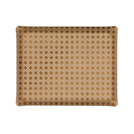 Bandeja Platex Cannage 37x28cm Acrílico