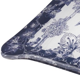 Bandeja Platex Arabela Azul 46x36cm Acrílico