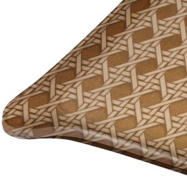 Bandeja Platex Cannage 46x36cm Acrílico