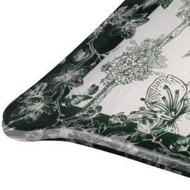 Bandeja Platex Arabela Verde 46x36cm Acrílico