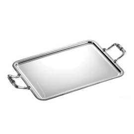 Bandeja Retangular Malmaison M Prata Christofle