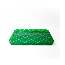 Bandeja Spisani Loto Verde P Acrílico