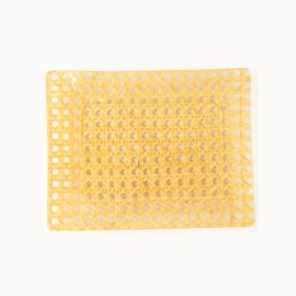 Bandeja Spisani Rattan P Acrílico