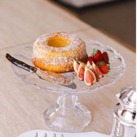 Boleira Girasole Transparente Acrílico Mario Luca Giusti