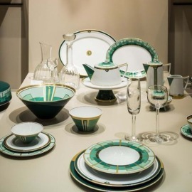 Bowl Cereal Emerald Vista Alegre