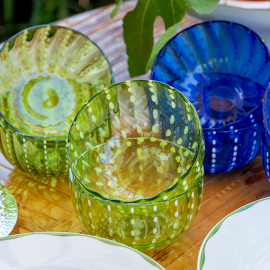 Bowl Individual Perle Maça Verde Zafferano