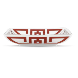 Bowl Quadrado Italiano Labirinto Coral Richard Ginori