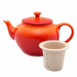 Bule de Chá com Infusor Laranja Le Creuset