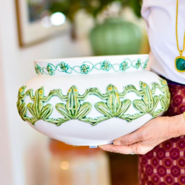 Cachepot Frogs Censurada Bordallo Pinheiro