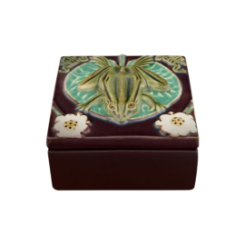 Caixa Azulejo Rã Bordallo Pinheiro