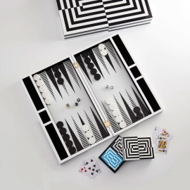 Caixa de Baralho Op Art Jonathan Adler