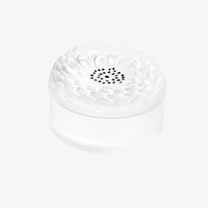 Caixa Lalique Dahlia Transparente Produto Caixa Lalique Dahlia Transparente
