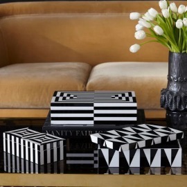 Caixa Op Art Jonathan Adler