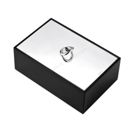 Caixa Retangular Vertigo Prata Christofle