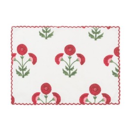 Conjunto 4 Guardanapos Gisele Scarlet Linho Matouk