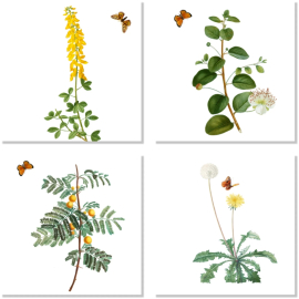 Conjunto 4 Guardanapos Montedoro Linho