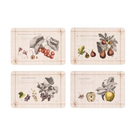 Conjunto 4 Jogos Americanos Heritage Fruit