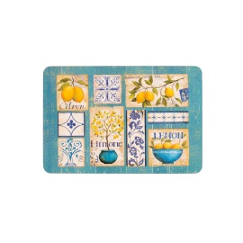 Conjunto 4 Jogos Americanos Zest of Yellow