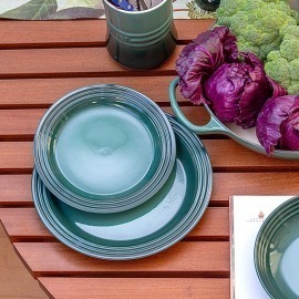 Conjunto 4 Pratos Sobremesa Artichaut 22cm Le Creuset