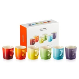 Conjunto 6 Canecas Cappuccino Gift Collection Le Creuset