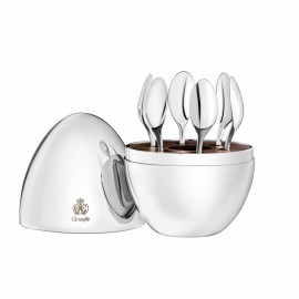 Conjunto Colheres de Café Mood Prata Christofle 6 peças