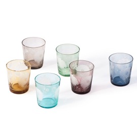 Conjunto Copos Peônia 6 peças