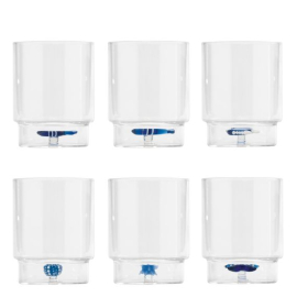 Conjunto Copos Teca Mare Zafferano 6 Peças