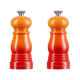 Conjunto de Moedores Sal e Pimenta Laranja 11cm Le Creuset