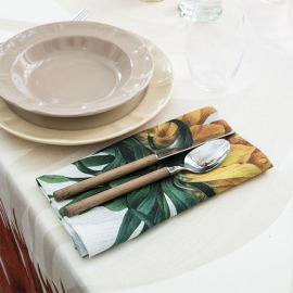 Conjunto 4 Guardanapos Fritillaria 