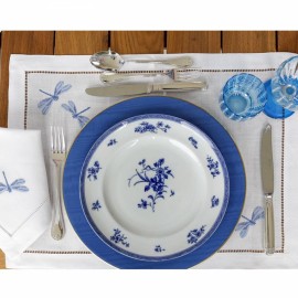 Conjunto 2 Guardanapos Libélula Azul