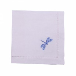 Conjunto 2 Guardanapos Libélula Azul
