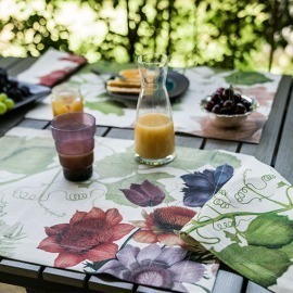 Conjunto 4 Jogos Americanos e 4 Guardanapos Eidos 