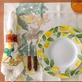 Conjunto 4 Jogos Americanos e 4 Guardanapos Isolabella