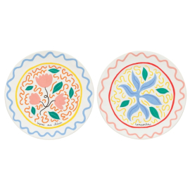 Conjunto 2 Pratos Raso Summer Bliss Costa Nova