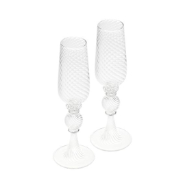 Conjunto Taças de Champagne Tourbillon Christofle 2 Peças