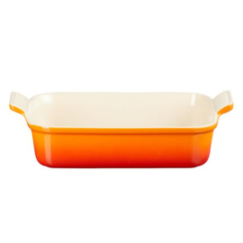 Conjunto Travessas Retangulares Heritage Laranja Le Creuset 3 peças