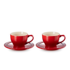 Conjunto Xícaras Cappuccino Vermelho Le Creuset 2 peças
