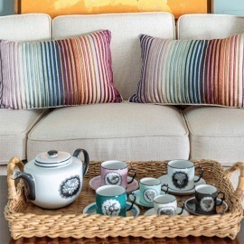 Conjunto Xícaras de Café Herbariae Vista Alegre 6 Peças