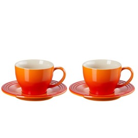Conjunto Xícaras Espresso Laranja Le Creuset 2 peças