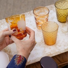 Copo Balloton Âmbar Zafferano