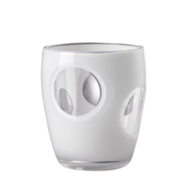 Copo Fisheye Branco Acrílico Mario Luca Giusti